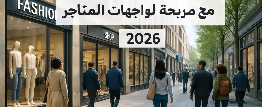اتجاهات مستقبلية: مواقع مربحة لواجهات المتاجر 2026