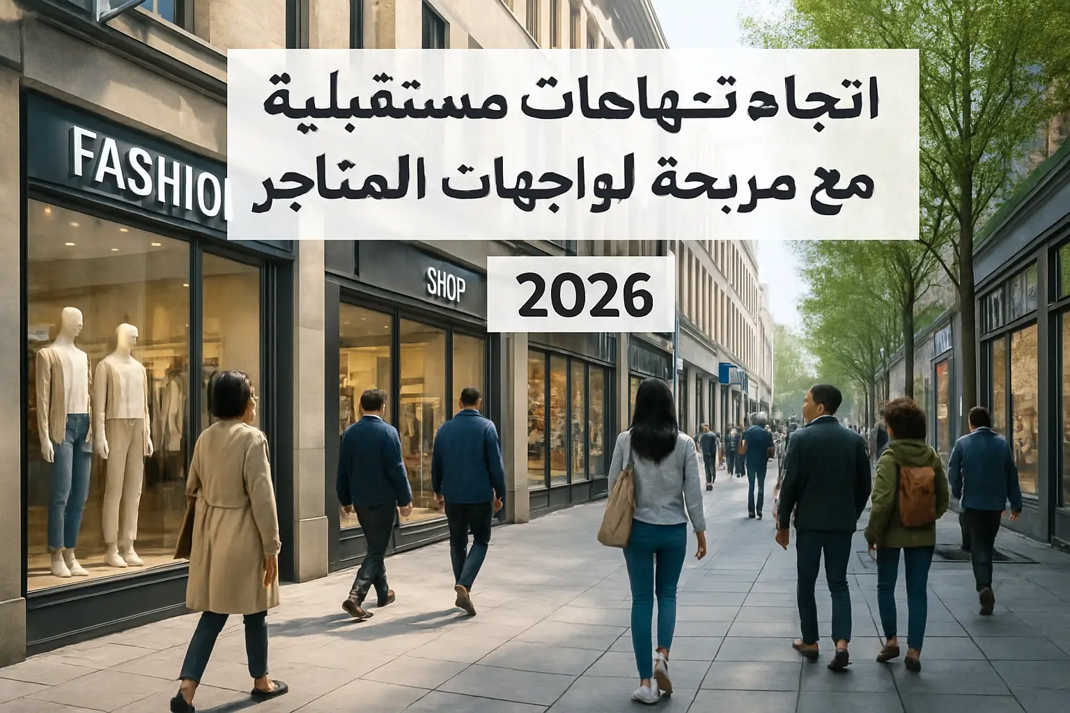 اتجاهات مستقبلية: مواقع مربحة لواجهات المتاجر 2026