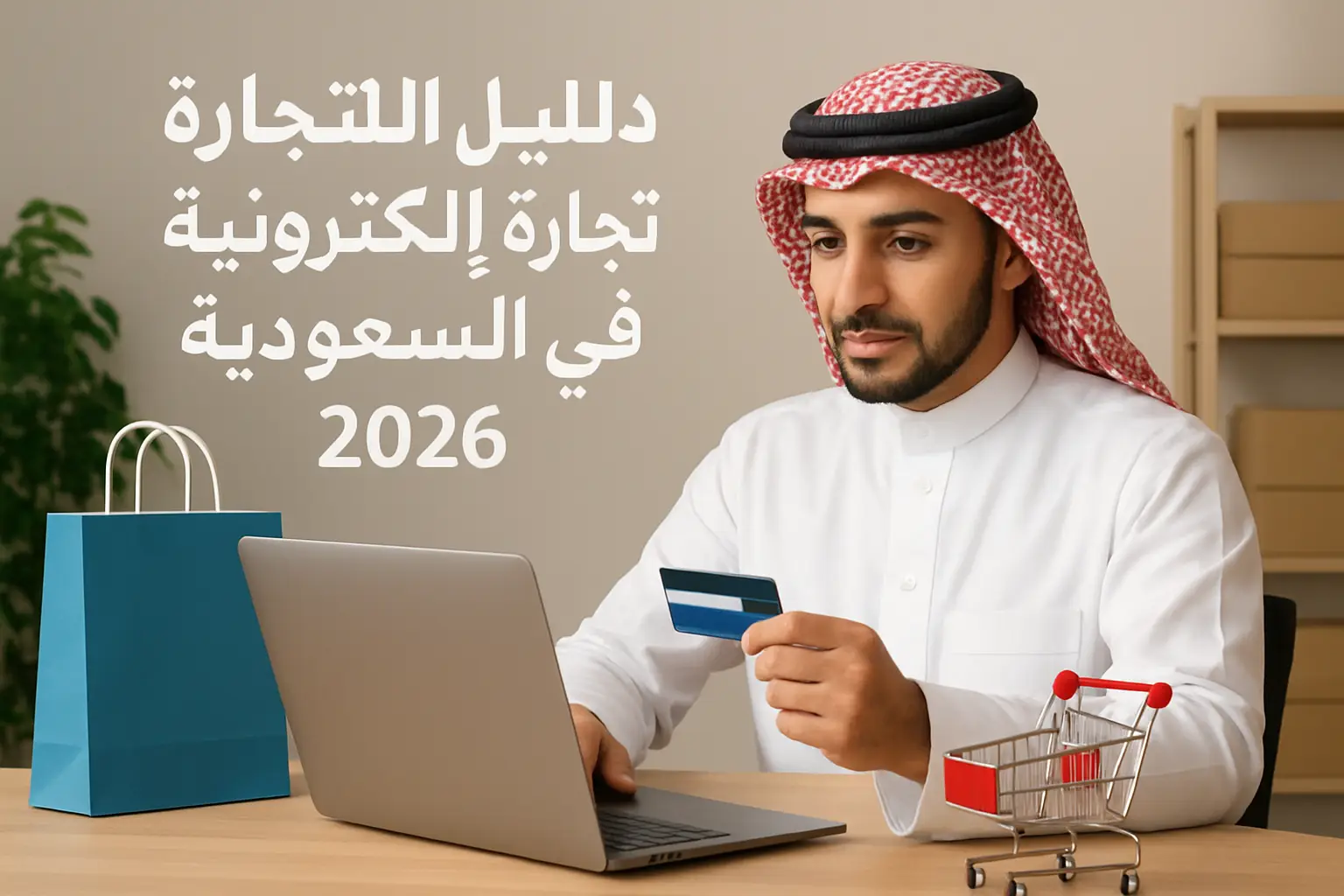 دليل شامل لتجارة إلكترونية في السعودية 2026